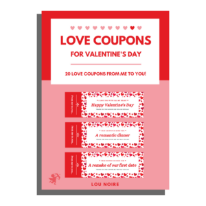 Lou Noire - Love Coupons for Valentine's Day - Cover