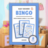 Baby Shower Bingo - Blue - Lou Noire - Cover