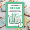 Baby Shower Bingo - Green - Lou Noire - Cover