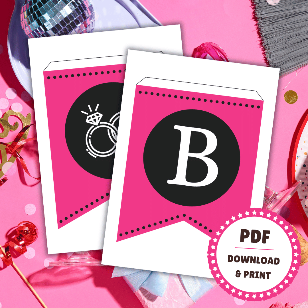 Bachelorette Party Garland - Lou Noire - Decorations