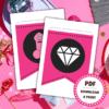 Bachelorette Party Garland - Lou Noire - Printable