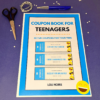 Coupon Book for Teenagers - Blue - Lou Noire - Printable PDF-File