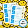 Coupons for Teens - Coupon Book for Teenagers - Blue - Lou Noire
