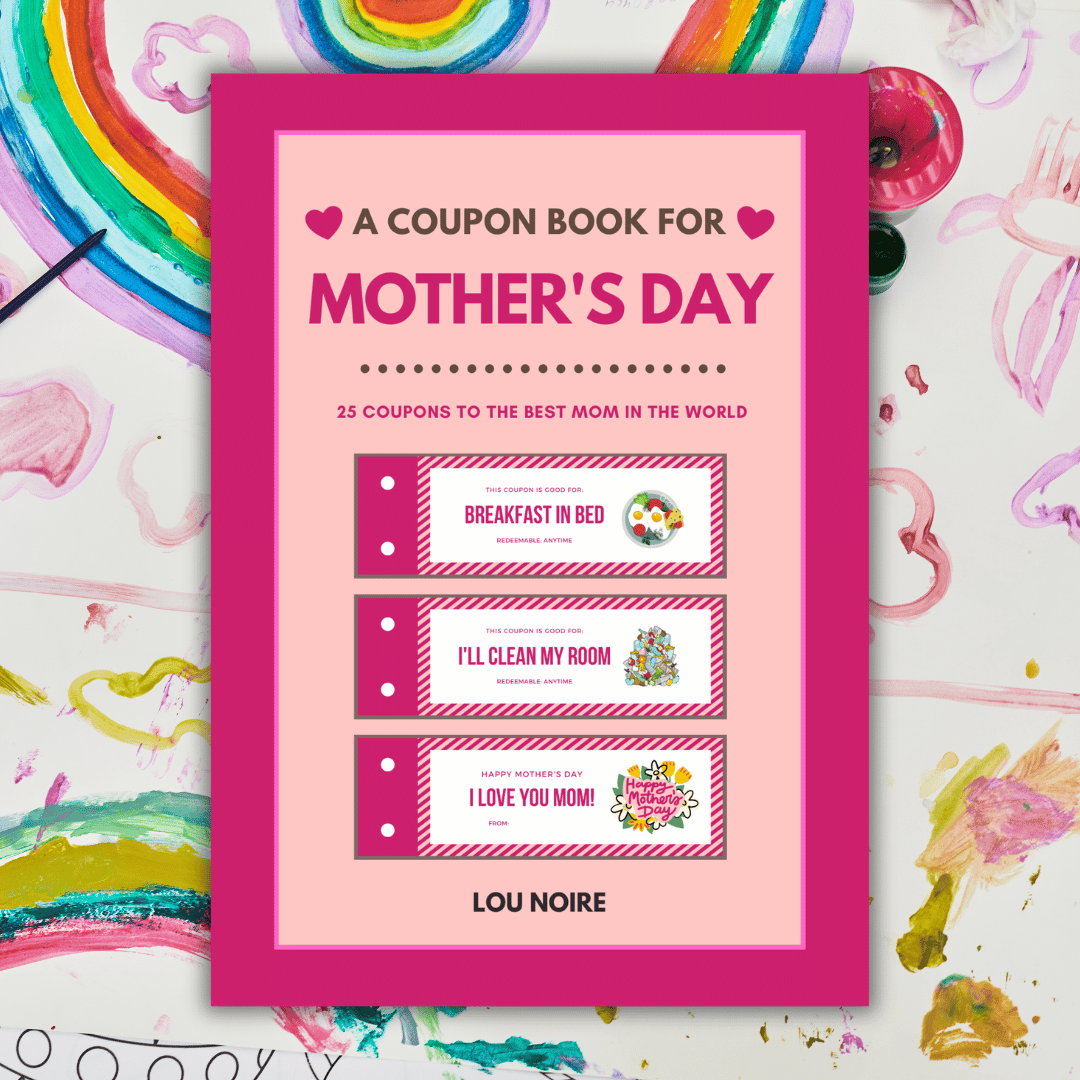 Lou Noire - Cover - A Coupon Book For Mother's Day