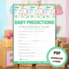 7 Fun Games for the Baby Shower - Lou Noire - Baby Predictions