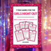 Cover - 7 Fun Games For The Girls Night Out - Lou Noire