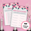 Guess Her Age - 10 Fun Games for the Bridal Shower - Lou Noire