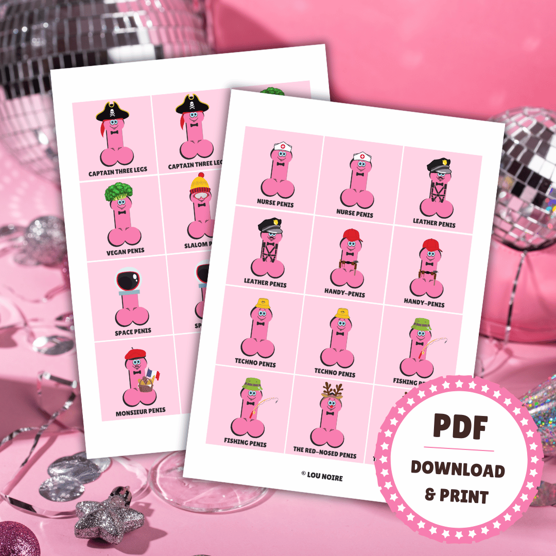 Penis Memory - Lou Noire - Printables
