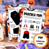 Dracula - Halloween Activity Book for Kids - Lou Noire Dracula - Halloween Activity Book for Kids - Lou Noire