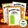 Lou Noire - 10 Fun party games for Halloween - Mystery Box