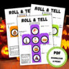 Lou Noire - 10 Fun party games for Halloween - Roll and Tell