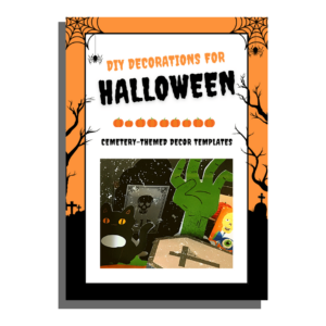 Lou Noire - DIY Halloween Decorations - Cemetery - Cover
