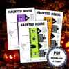 Templates - DIY Haunted Houses for Halloween - Lou Noire Templates - DIY Haunted Houses for Halloween - Lou Noire