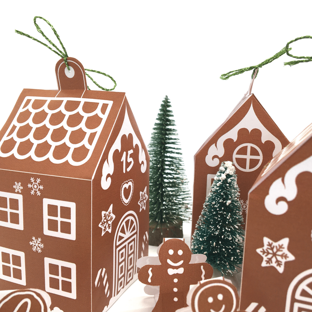 25 Gingerbread Houses - Lou Noire - Advent Calendar