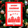 Cover - Advent Calendar With 25 Red Paper Houses - Lou Noire