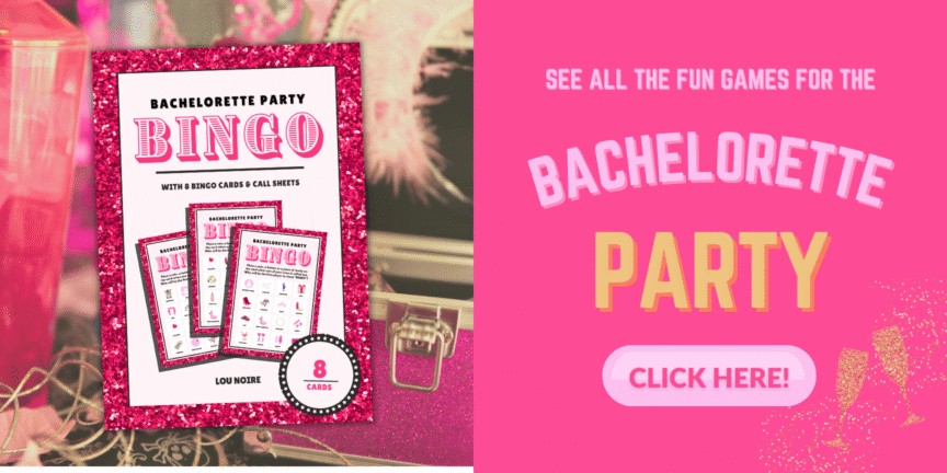 Bachelorette Party Banner - Lou Noire