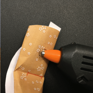 DIY Paper Fortune Cookies - Lou Noire - Glue Gun