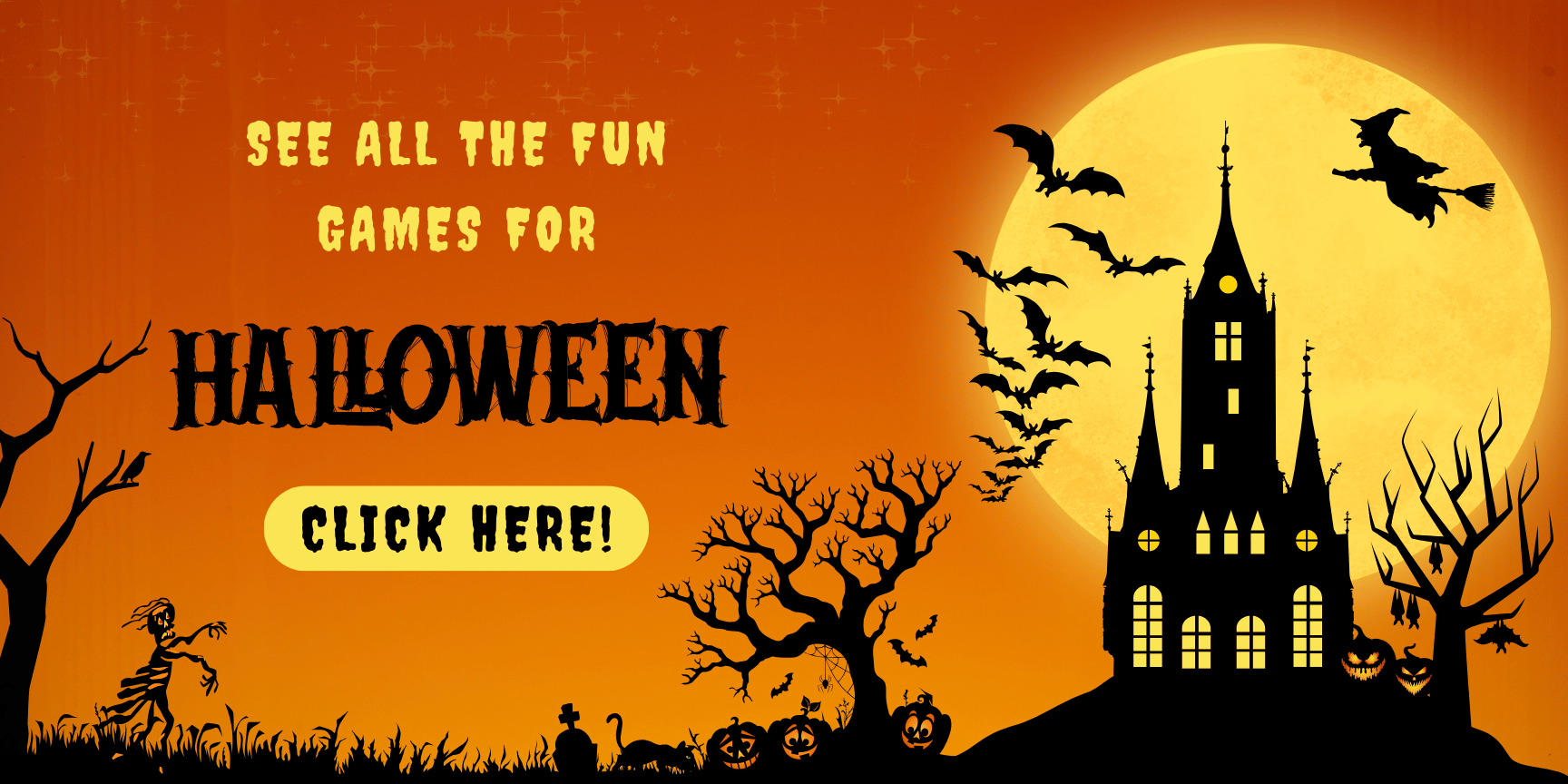 Halloween Banner Pop-Up - Lou Noire