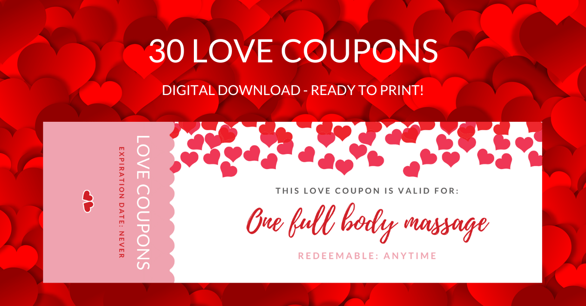 Love Coupons - Lou Noire - Banner