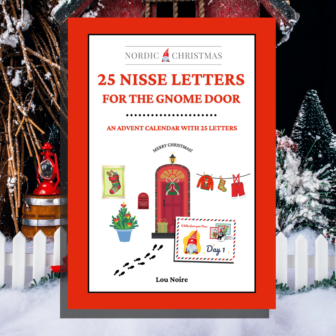 25 Nisse Letters for the Gnome Door - Lou Noire - Cover