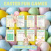 8 Fun Easter Party Games - Lou Noire - Easter Bundle