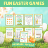 Fun Easter Games For Kids - Lou Noire - Easter Bundle Fun Easter Games For Kids - Lou Noire - Easter Bundle