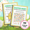 Fun Easter Games For Kids - Lou Noire - Printable Fun Easter Games For Kids - Lou Noire - Printable