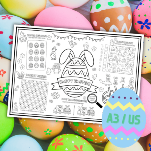 Happy Easter Placemat - Lou Noire - Cover