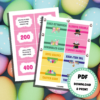 The Big Easter Quiz Show 1 - Lou Noire - Printable Quiz