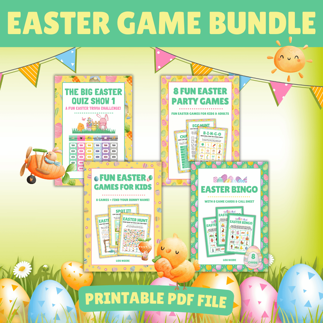 The Eggstra Fun Easter Game Bundle - Lou Noire - Cover